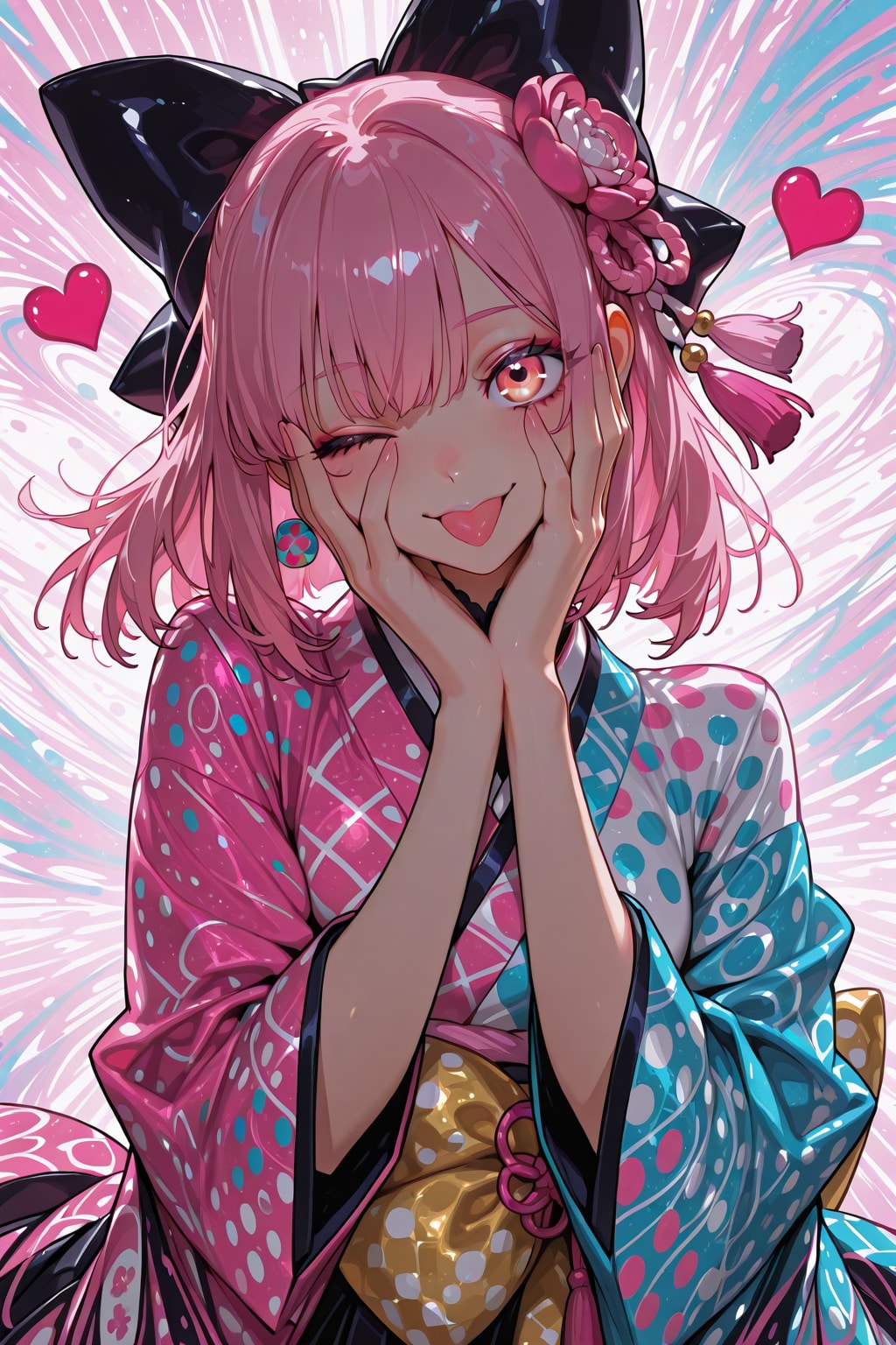 アバンギャルド・KIMONO | の人気AIイラスト・グラビア