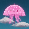 ももほうくん傘 3枚目