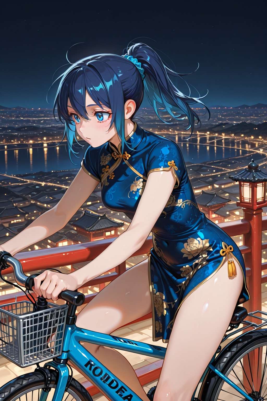 青ぽにちゃん サイクリング_ECHIDNA