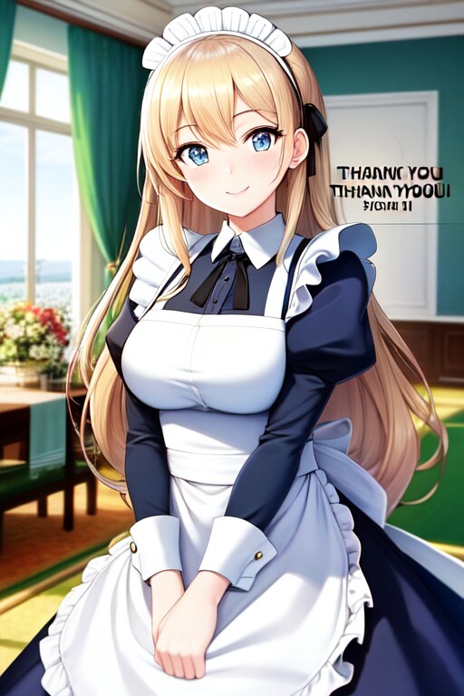 メイドさんに感謝
