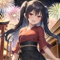 【事前】和服カノジョと花火大会デート 4枚目