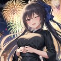 【事前】和服カノジョと花火大会デート 6枚目