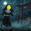 #オキツネ探索神社『真相究明ホホエミ！』【ニャンノ世界】 5枚目