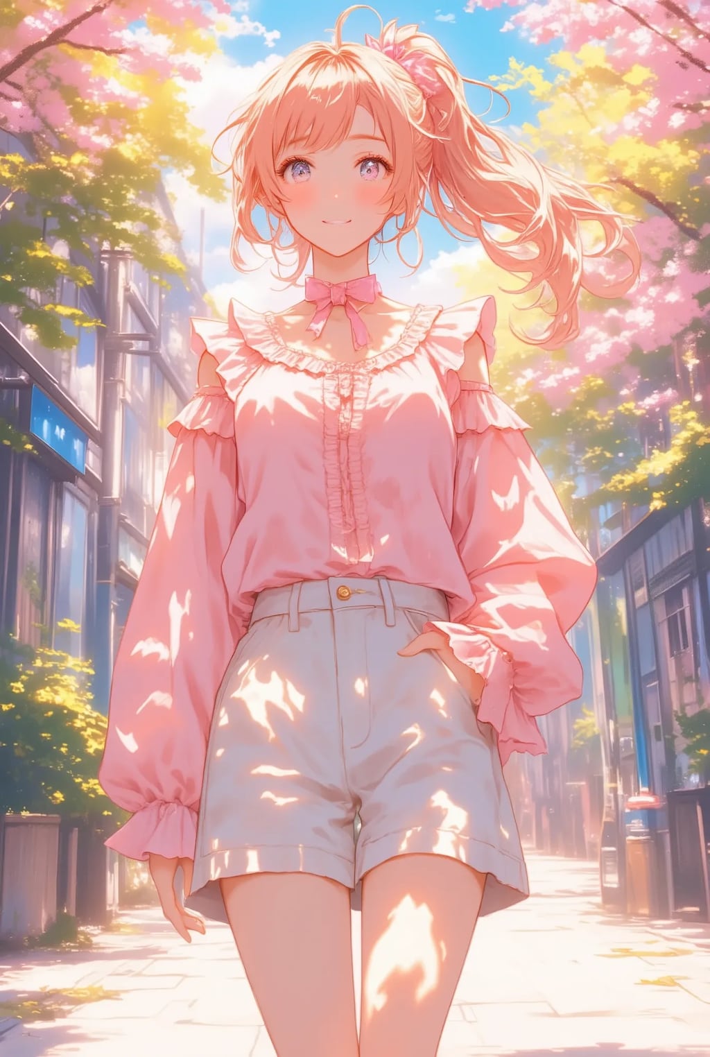 ホットパンツなお姉さん