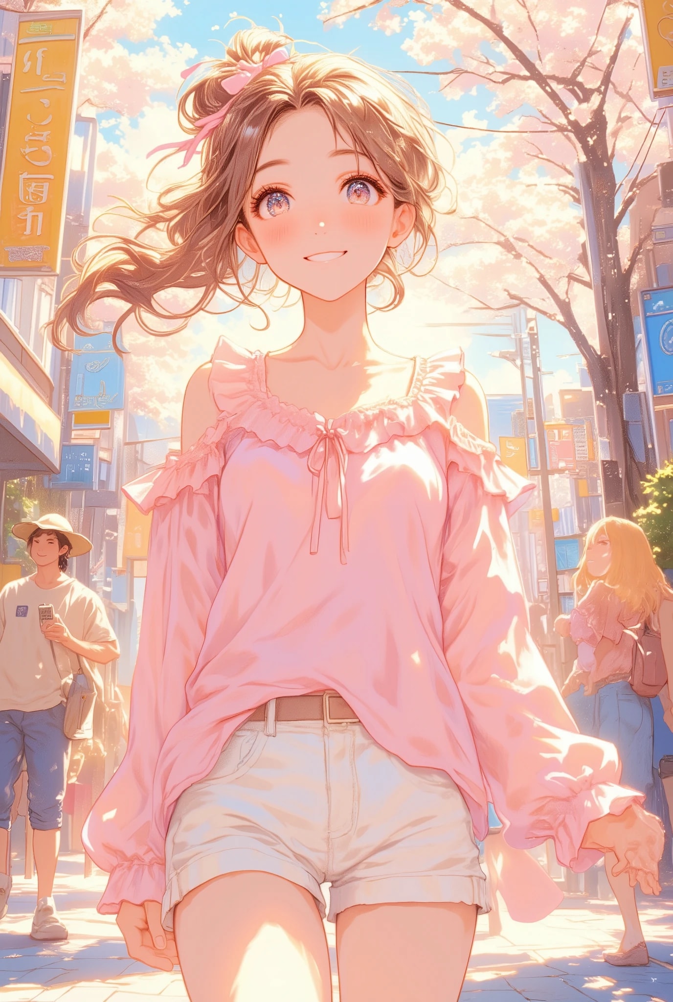 ホットパンツなお姉さん | の人気AIイラスト・グラビア