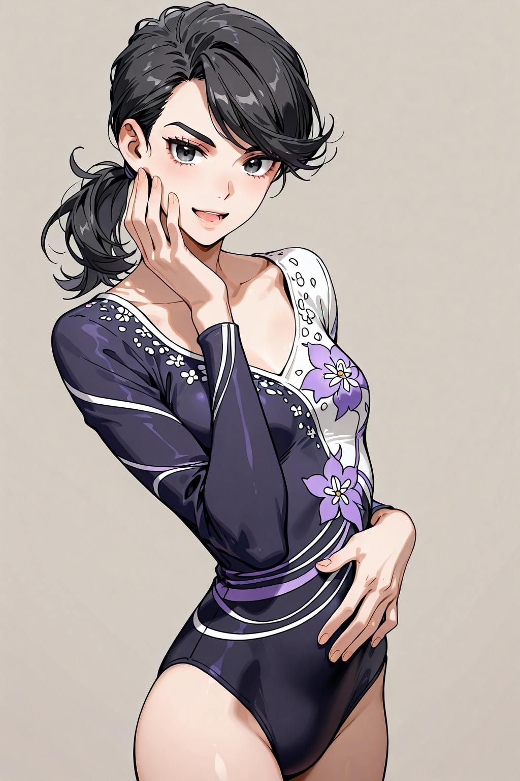 新体操部の沙希ちゃんッ…！