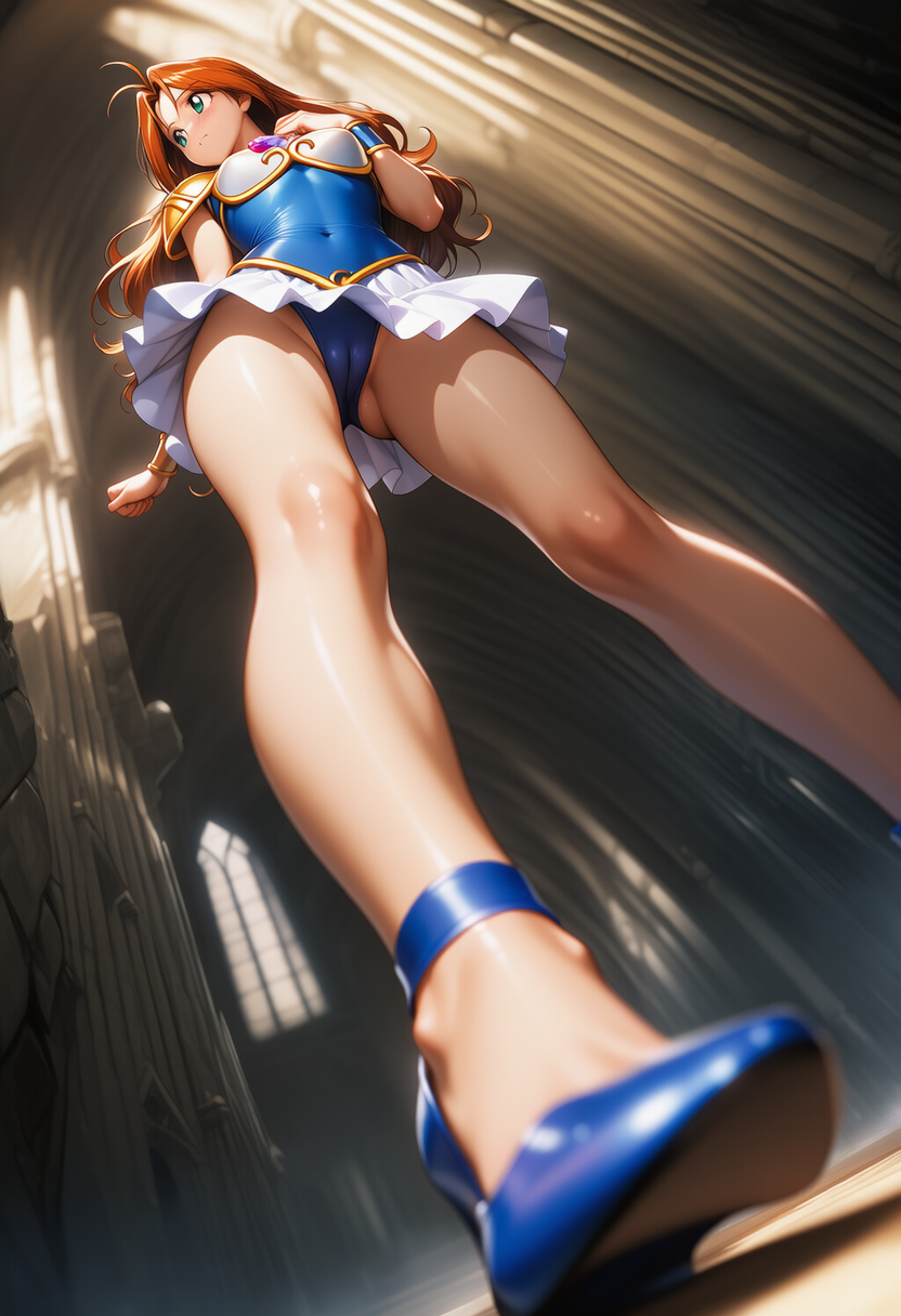 ローアングル