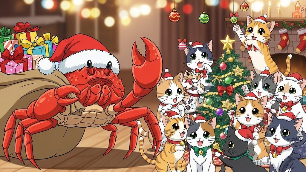 かにも配るんだな