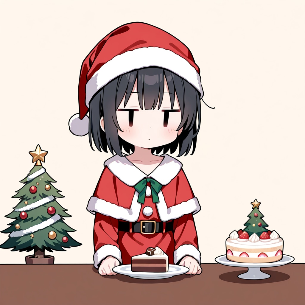 ケーキを"おあずけ"される