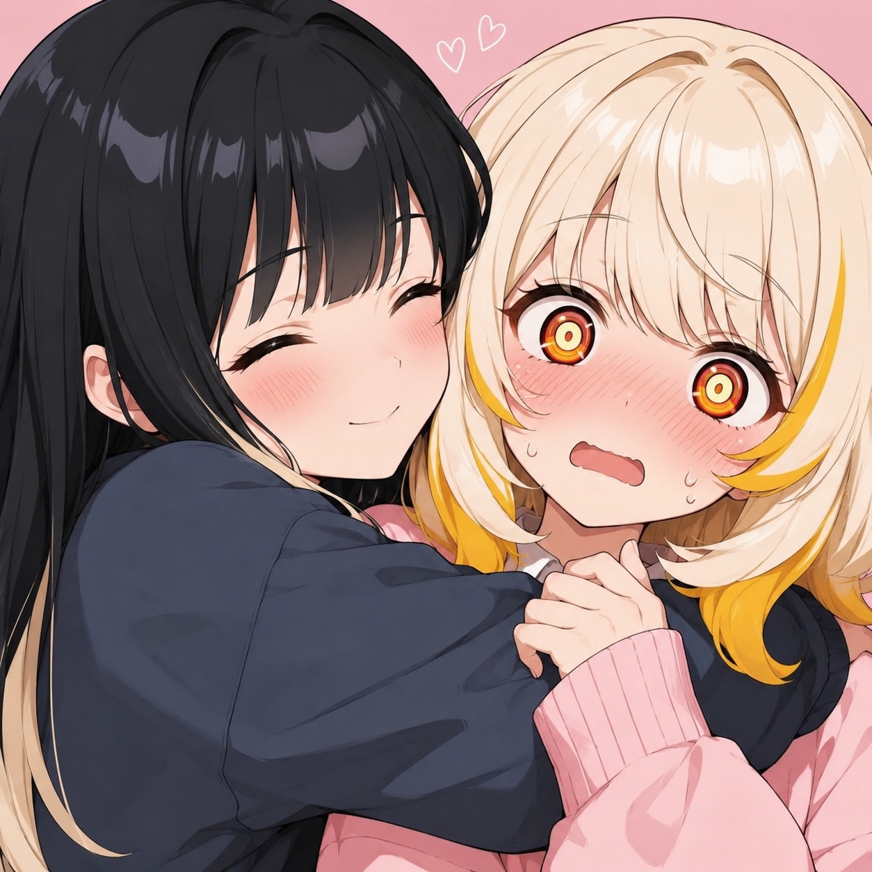 ぎゅー❤️ | の人気AIイラスト・グラビア