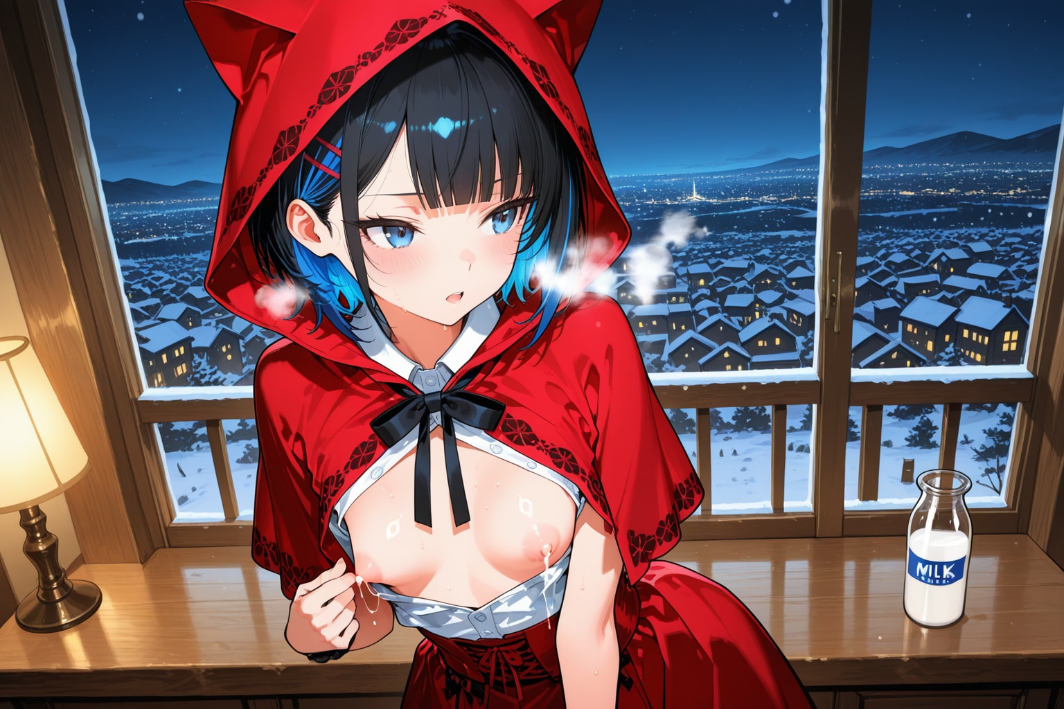 ミルク売りの少女
