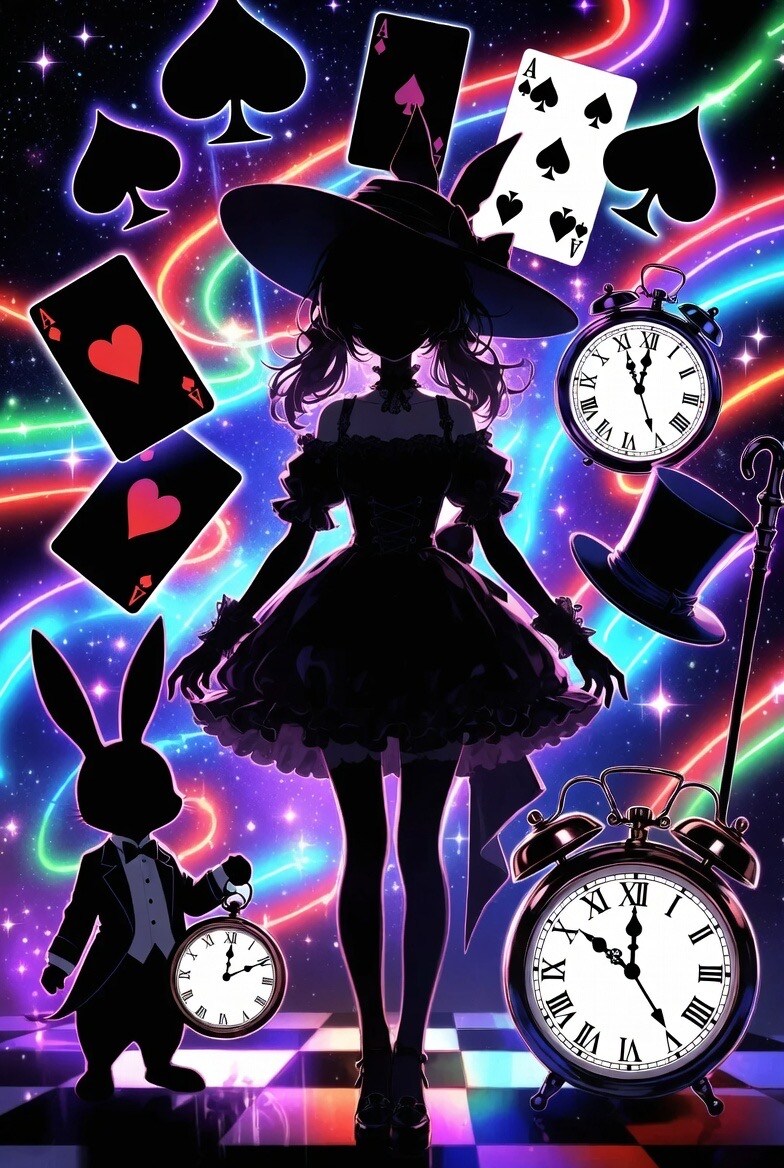 Gothic Lolita Alice in wonder Land