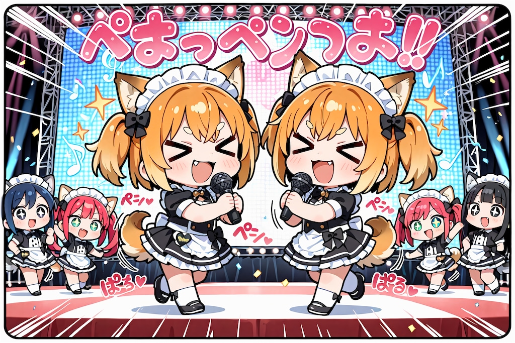 犬耳！アイドル！ツインテール！