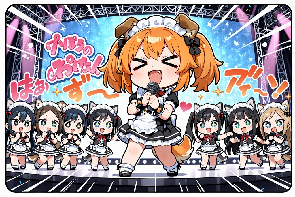 犬耳！アイドル！ツインテール！