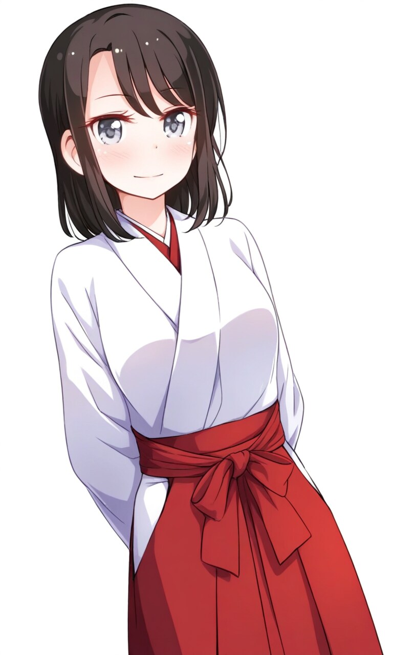 奥沢美咲 巫女