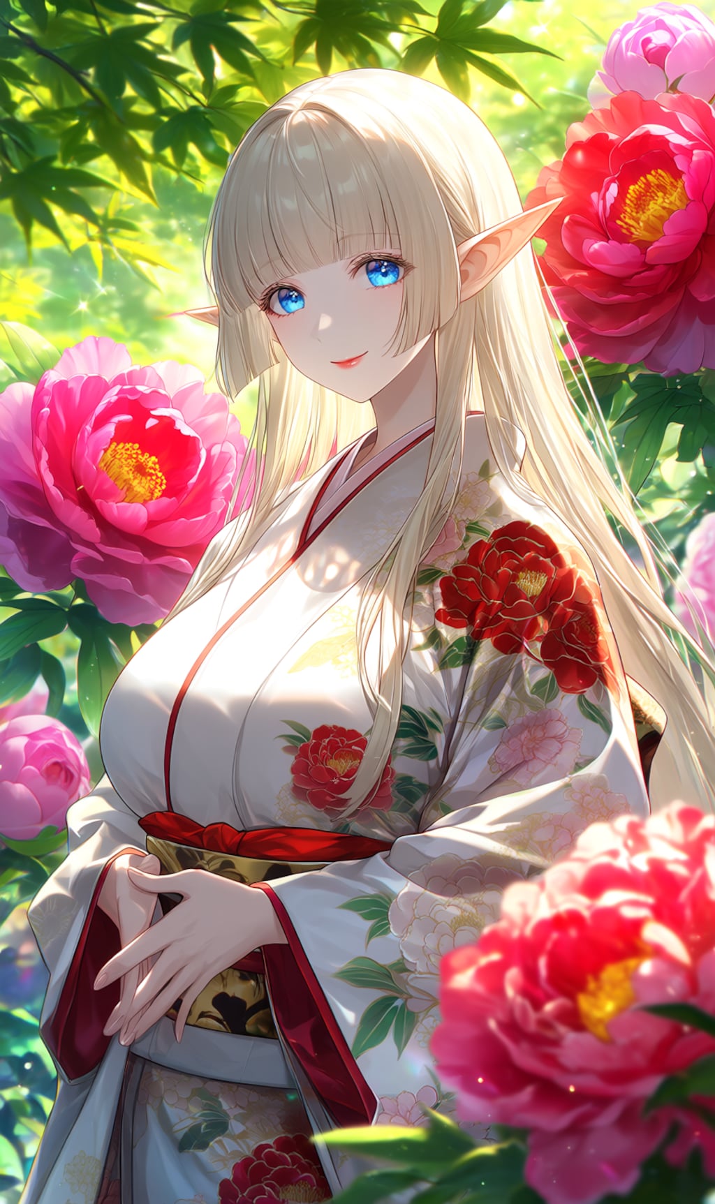 牡丹とお姉さん