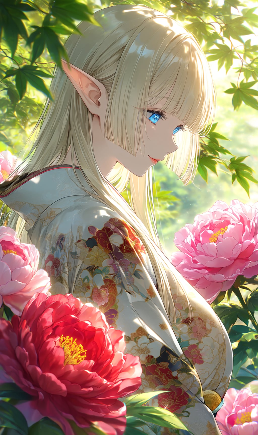 牡丹とお姉さん