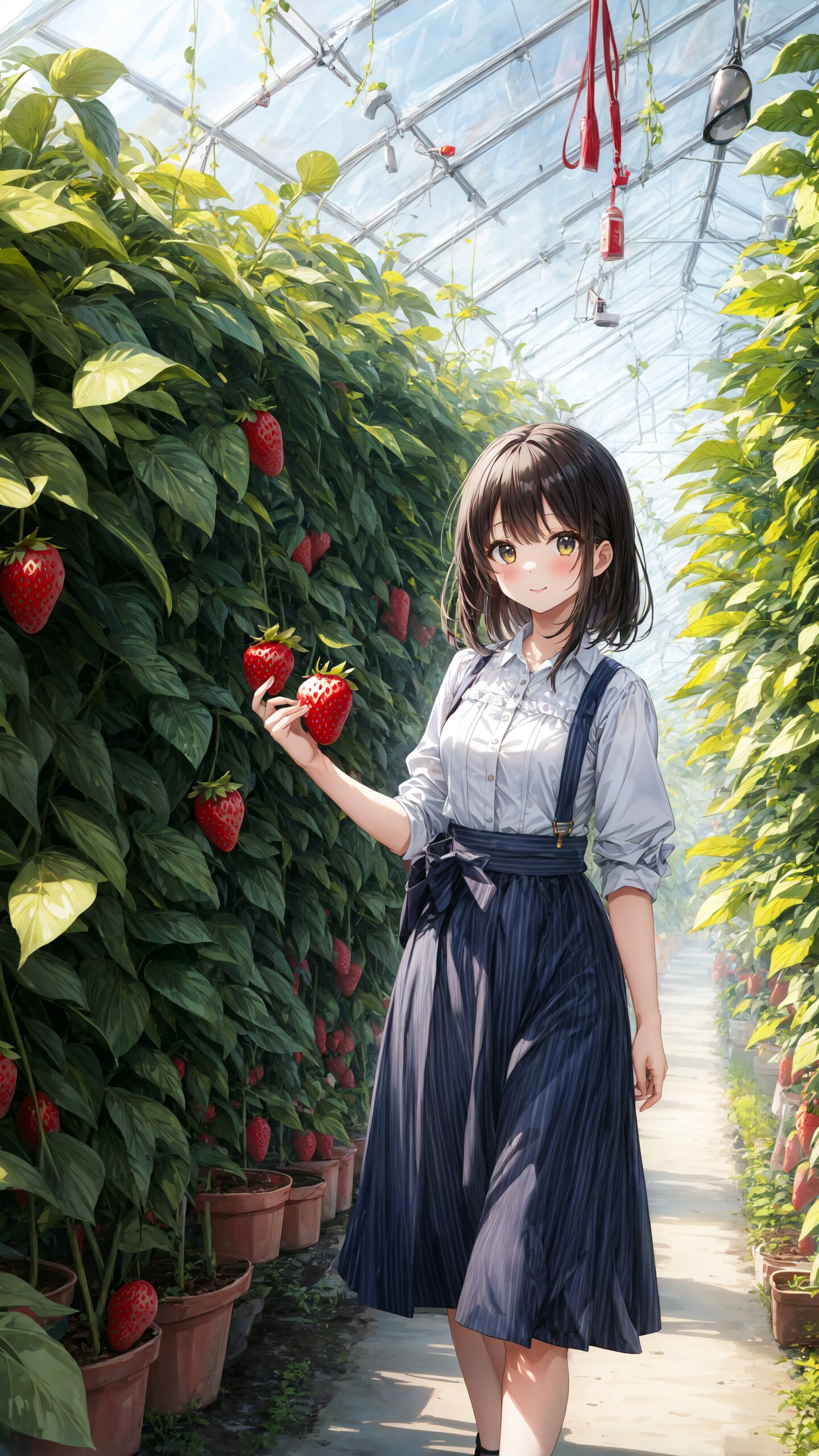 イチゴ狩り