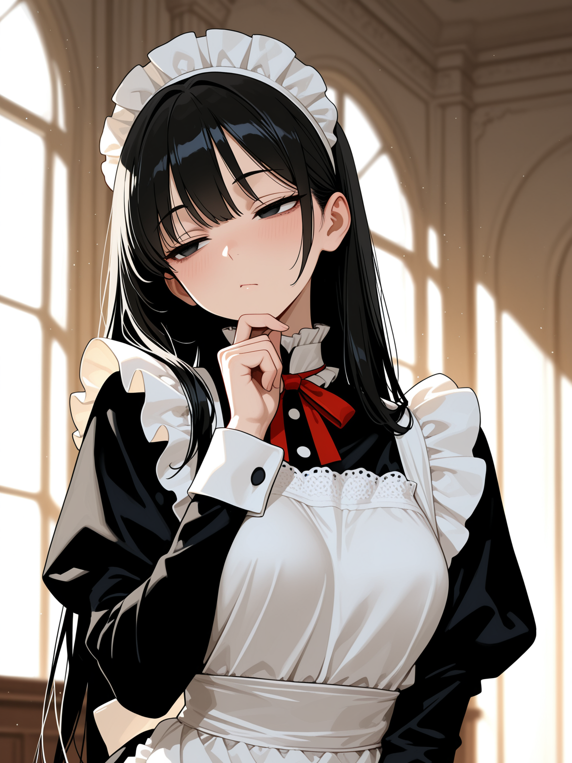 んー