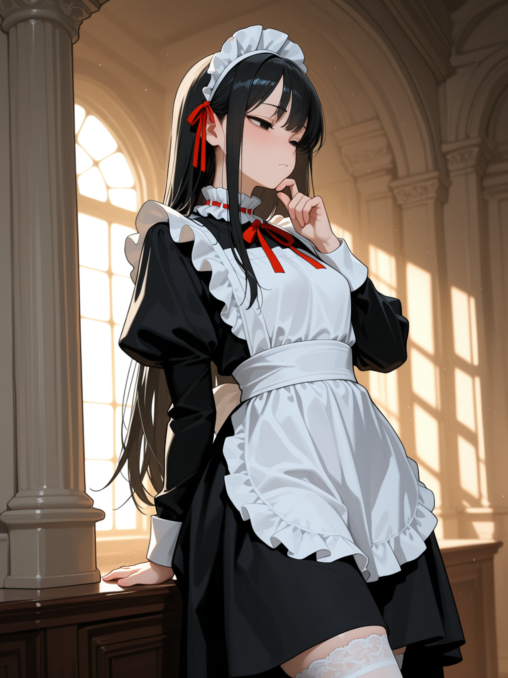 んー