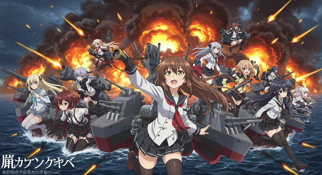 艦これキャラ戦闘中