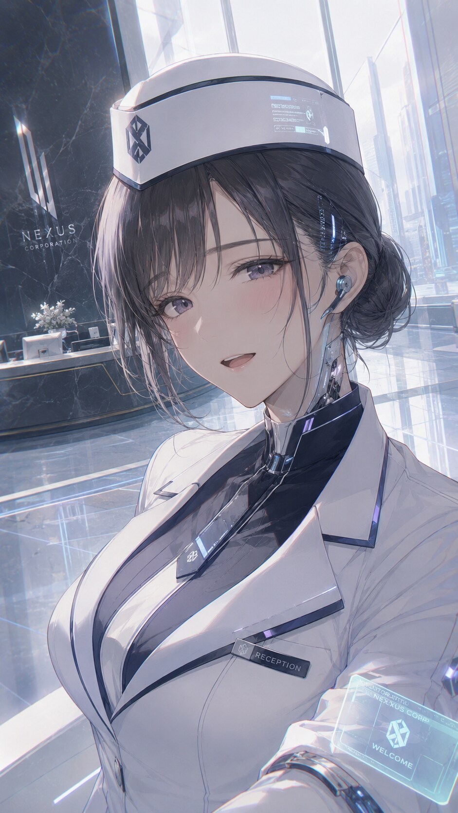 「いかがなさいました？」