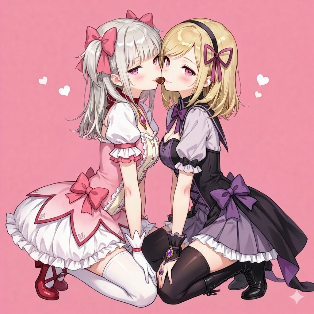 12. 「ま」→「まどか☆マギカ」神楽 | の人気AIイラスト・グラビア