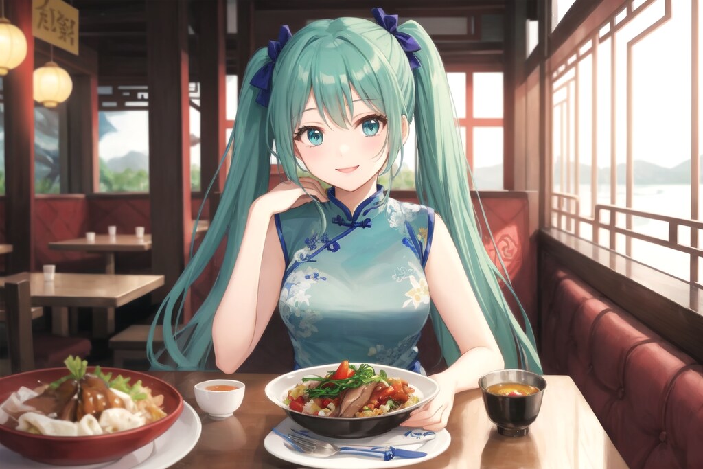 朝食、北京ダック