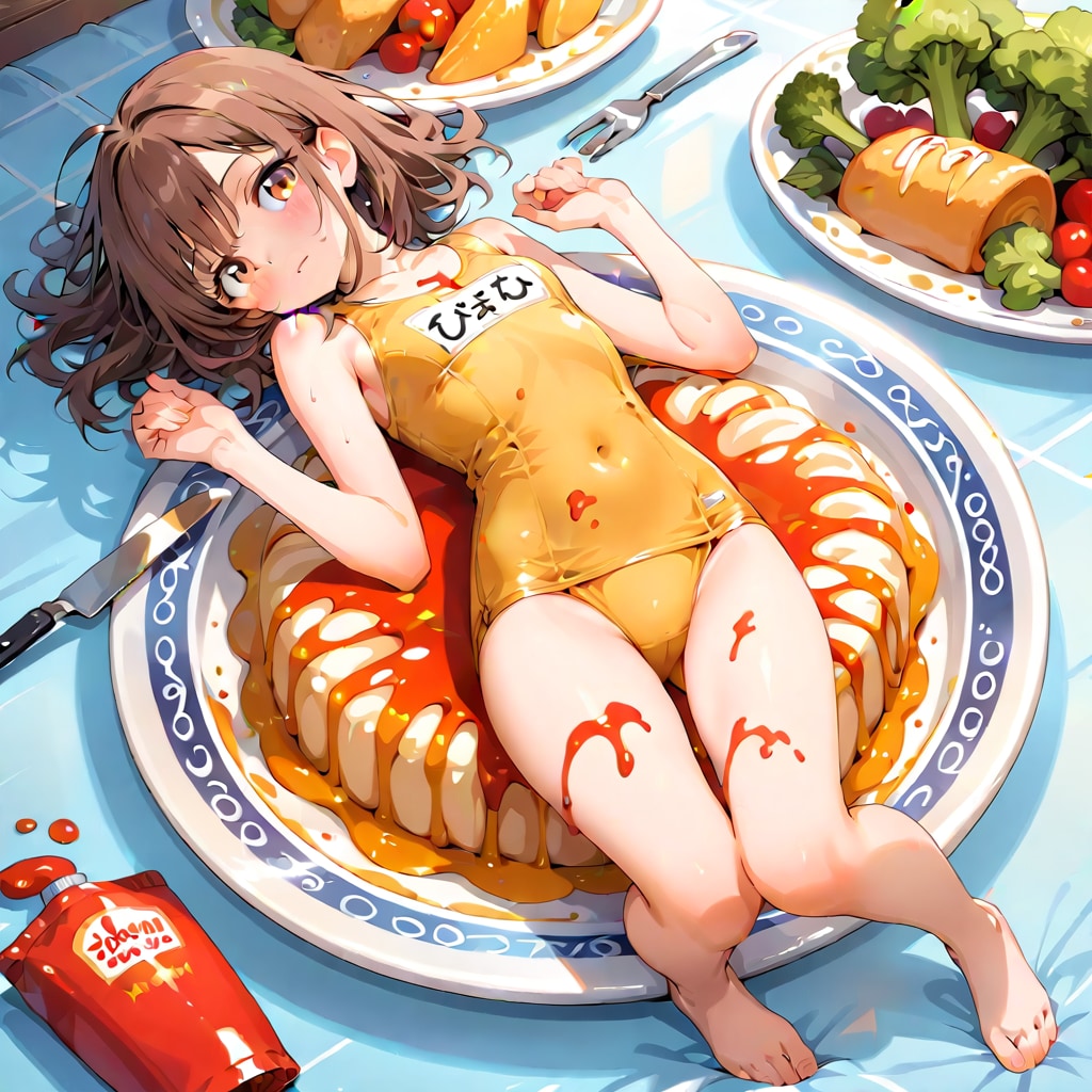 larimarでオムライス風女の子260805