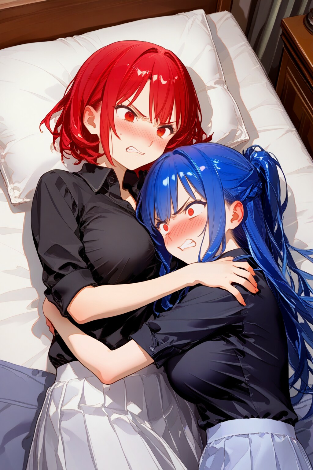 喧嘩ップル | の人気AIイラスト・グラビア