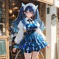 GW期間中の間ですがよろしくお願いします❤️あ、あの〜❗️似合ってますでしょうか❗️ 4枚目