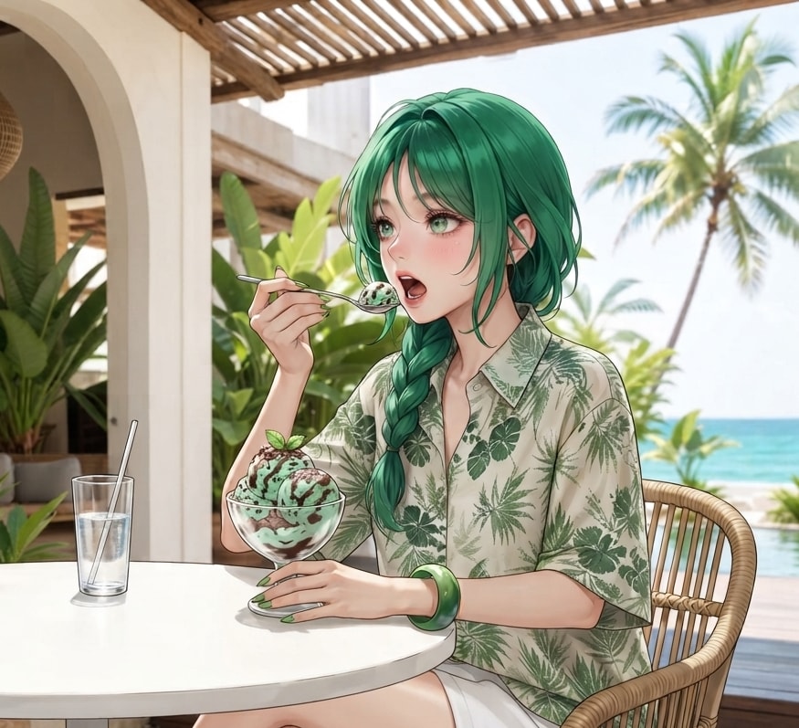 チョコミントスイーツ（緑ちゃん）