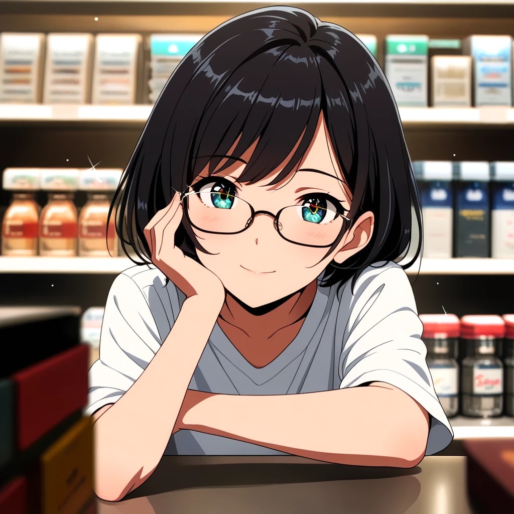新キャラ　眼鏡っ娘試作品①