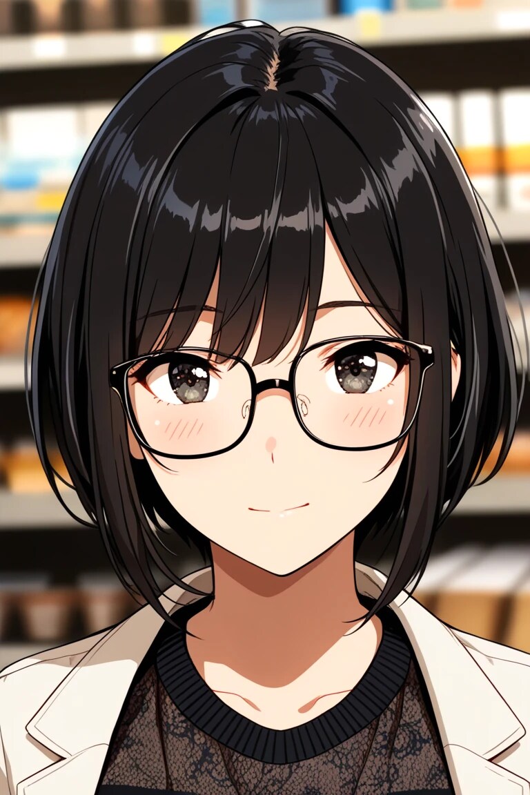 新キャラ　眼鏡っ娘試作品① | の人気AIイラスト・グラビア