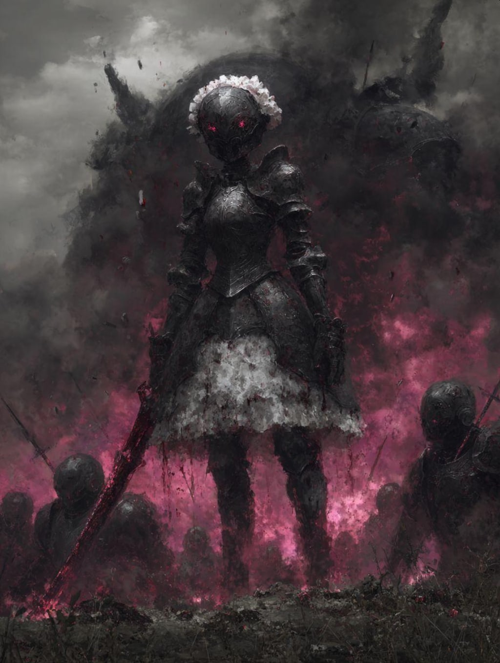 旅の途中のアーマーメイド