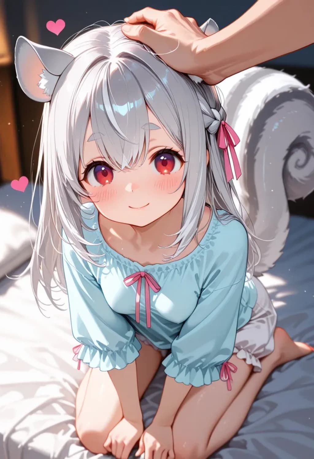 ご主人様に褒めてほしくて