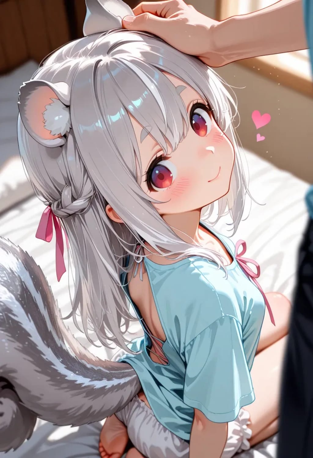 ご主人様に褒めてほしくて