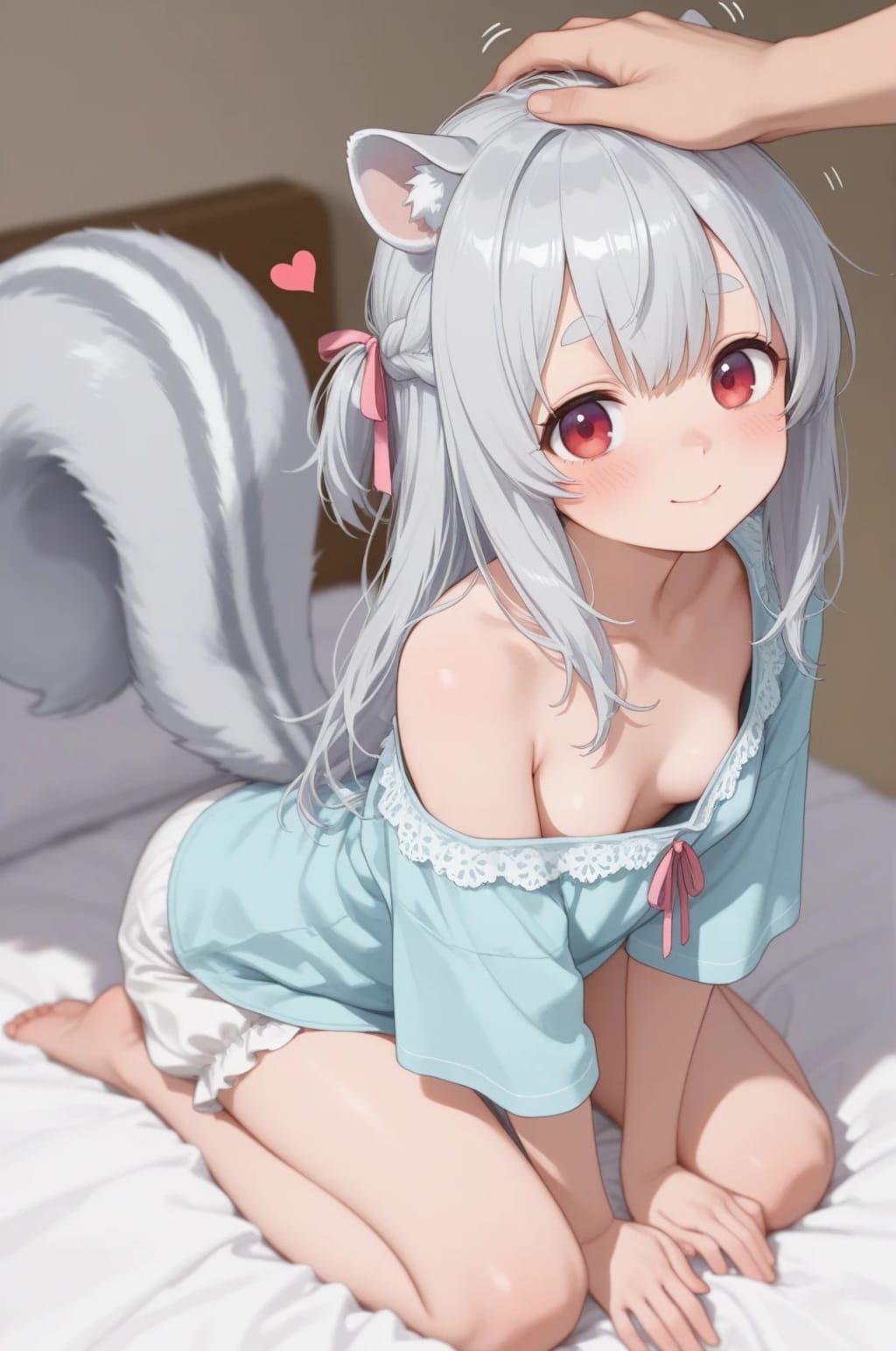 ご主人様に褒めてほしくて