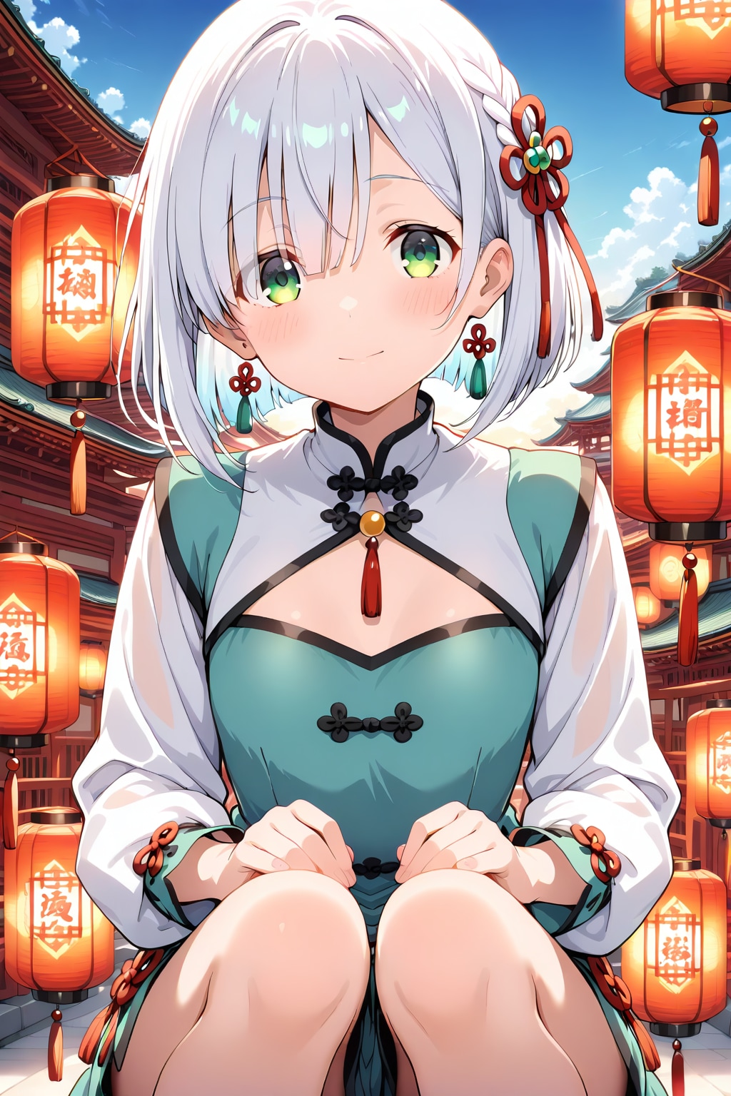 灯りに染まる午後 | の人気AIイラスト・グラビア