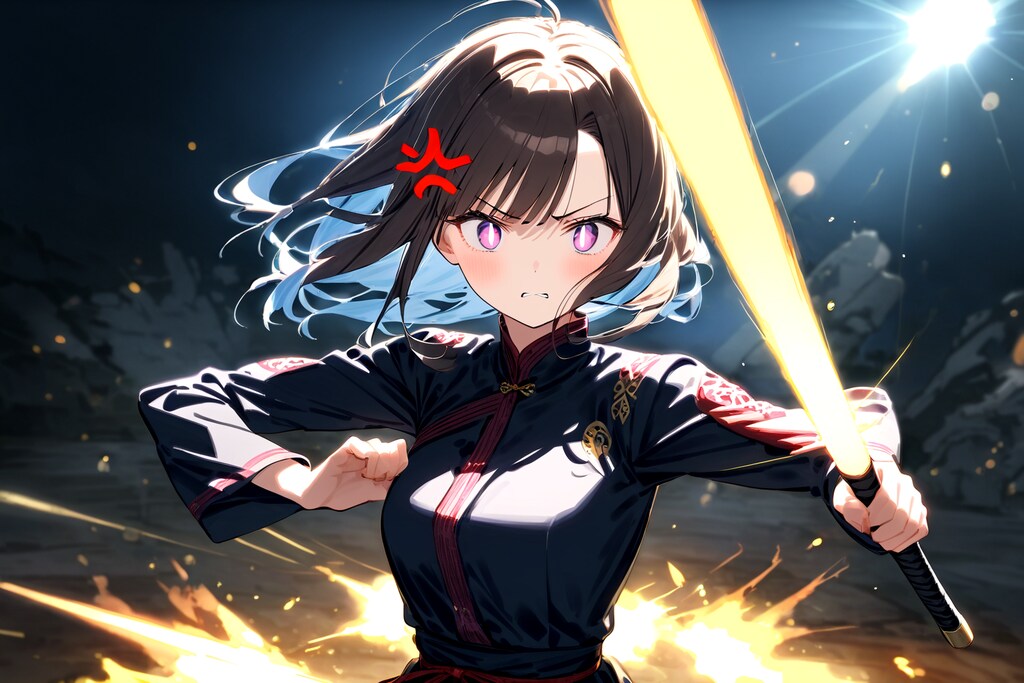 よぉし、いい度胸だ