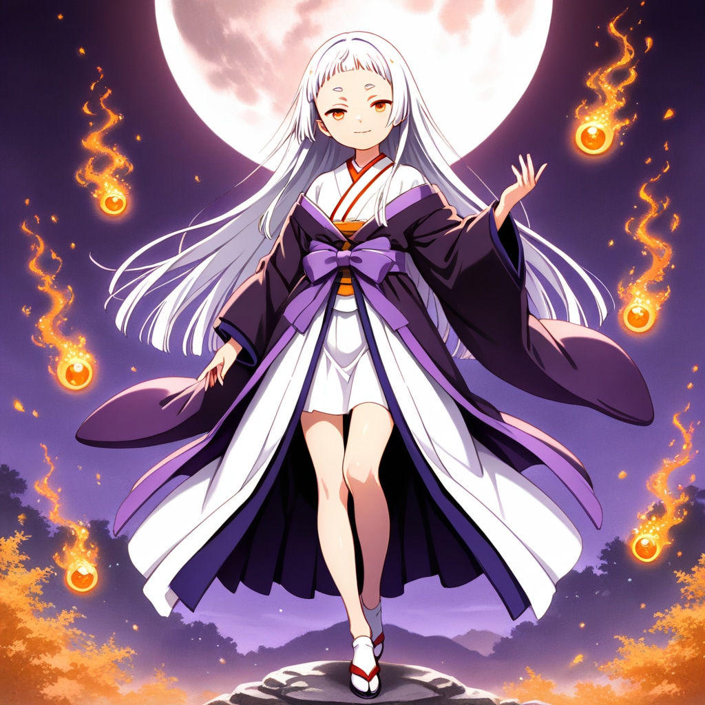 (ボツ)姫カット麻呂眉ぱっつんカスミ