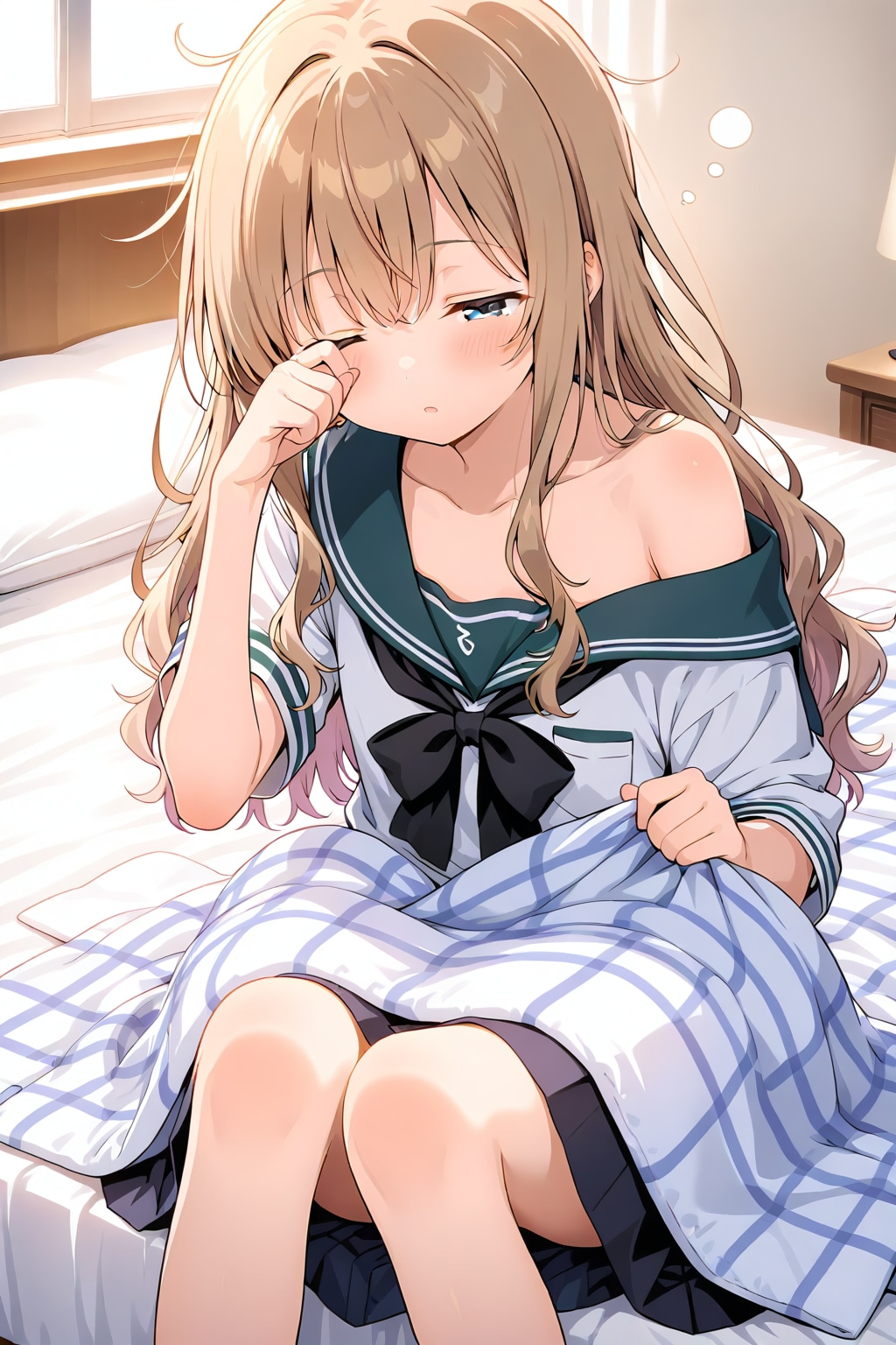 ふぇ？　なんで明るいの？