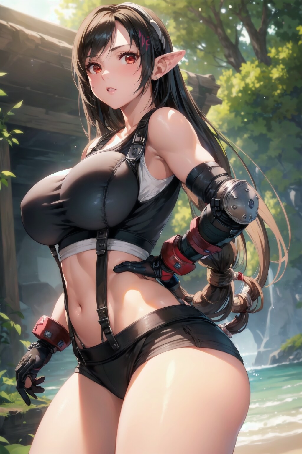 エルフ耳のティ〇ァ