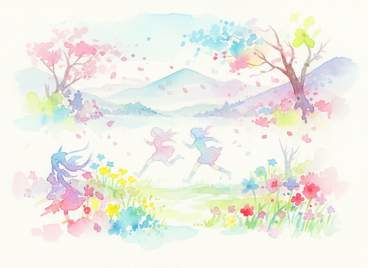 朝靄のふたり