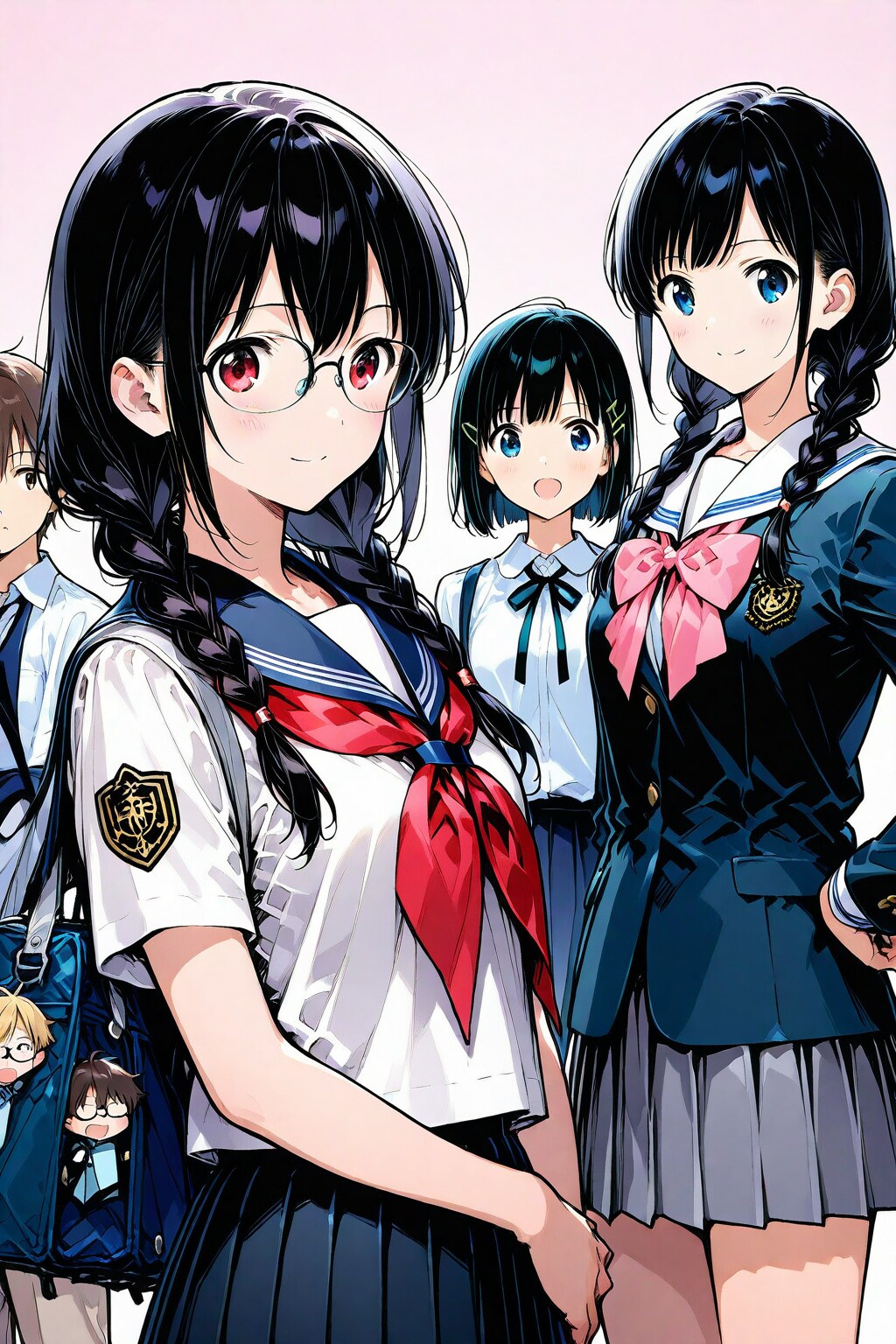 可愛い女子高生たち