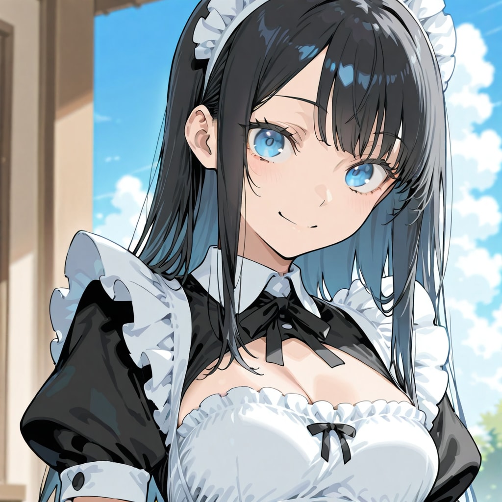 葵ちゃんメイドになって潜入だ 弾 | の人気AIイラスト・グラビア