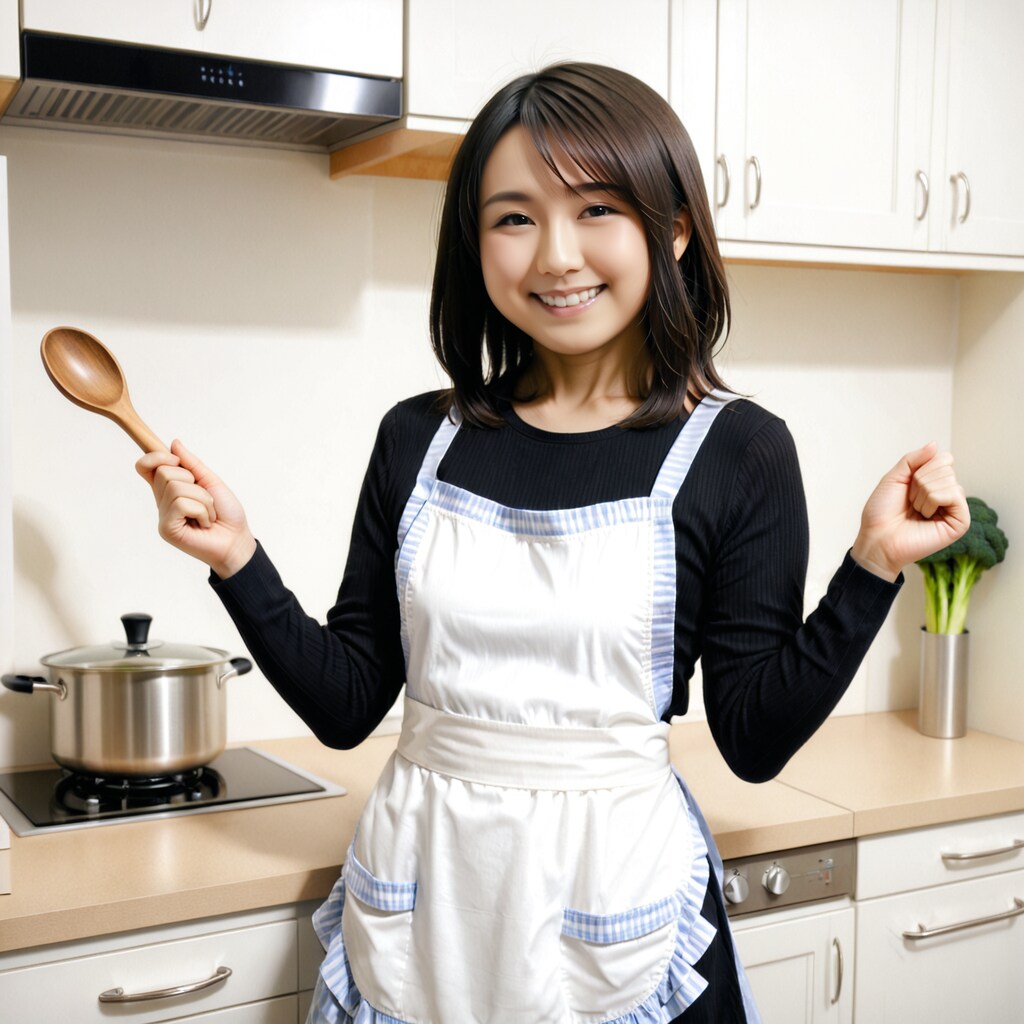お料理頑張ります