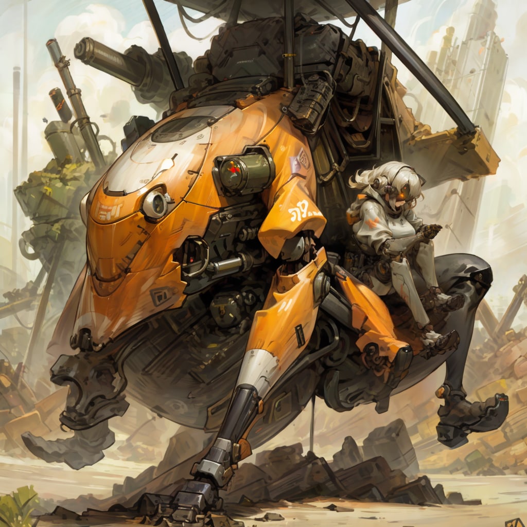 Girl and Robot947 | の人気AIイラスト・グラビア