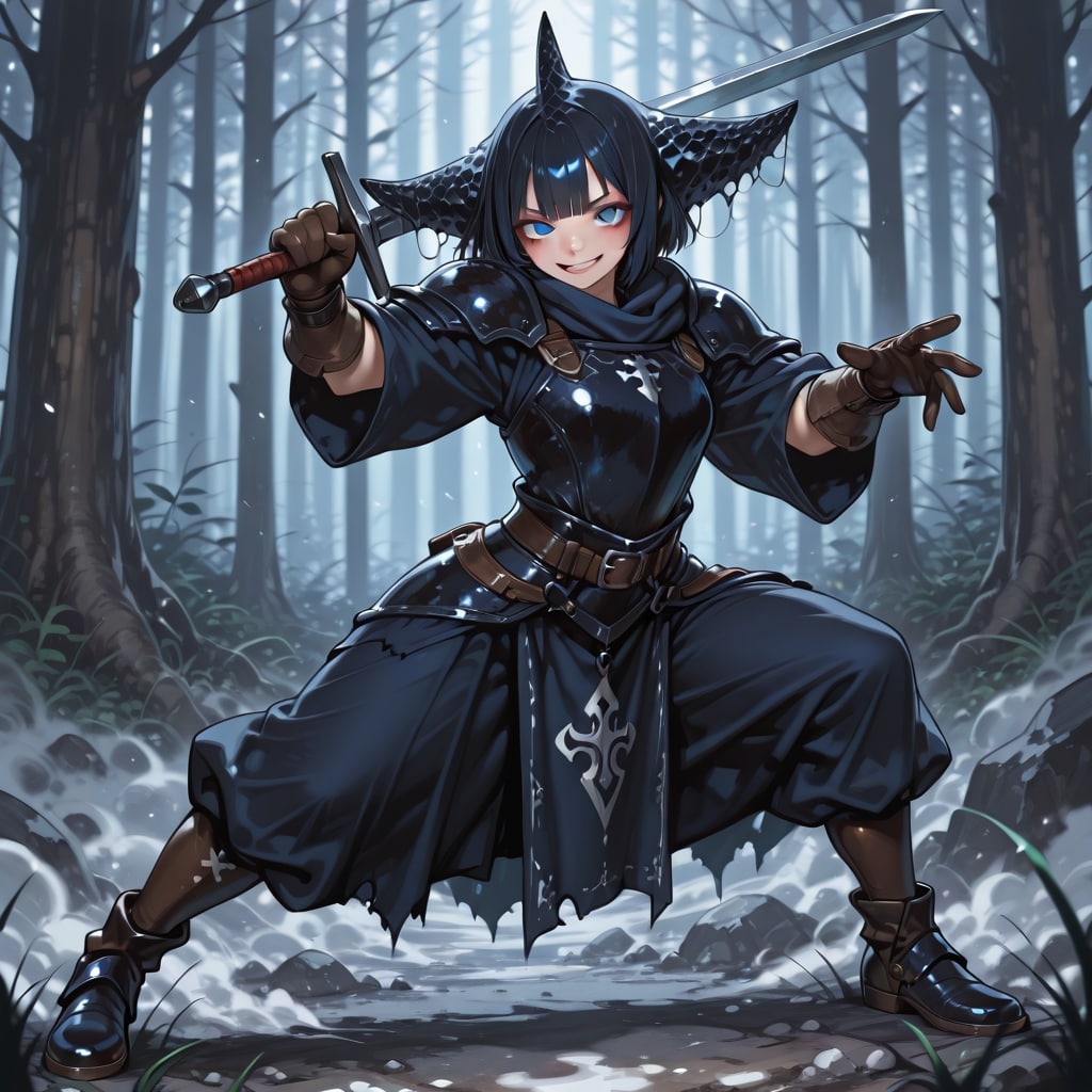 ツノ剣士ガール