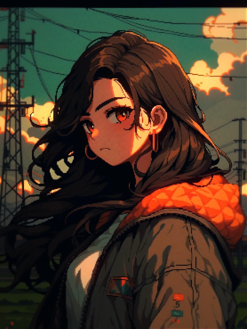 何？